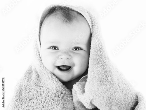 black and white photo of