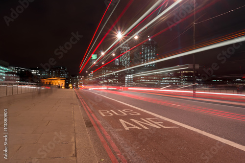 Bus lane sky line london © Alexander