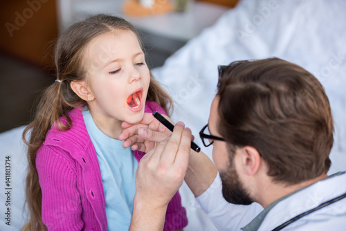 Doctor and little patient