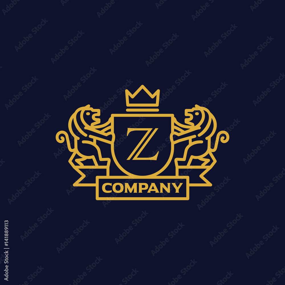 Obraz premium Coat of Arms Letter 'Z' Company