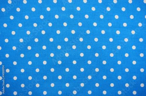 Blue background with white dots
