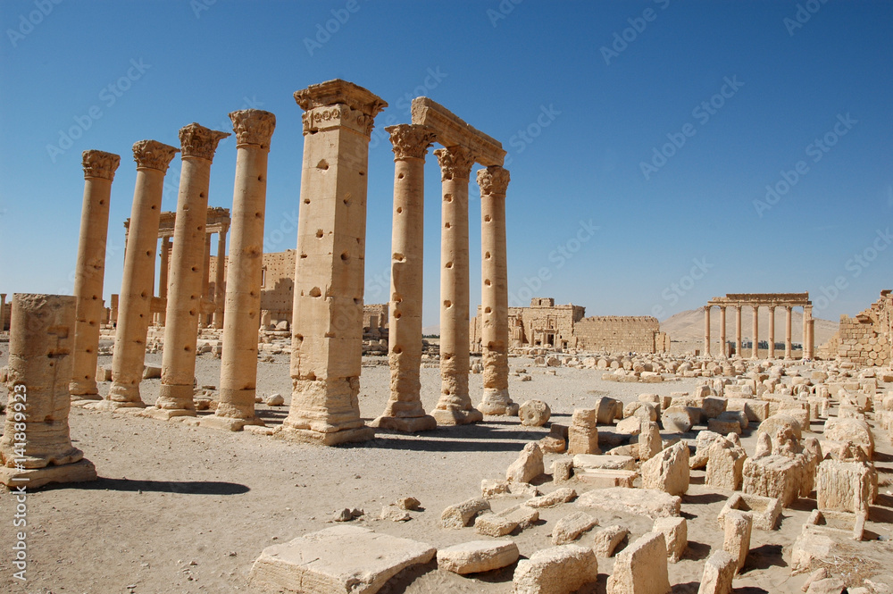 Temple de Bel à Palmyre, Syrie, 2008