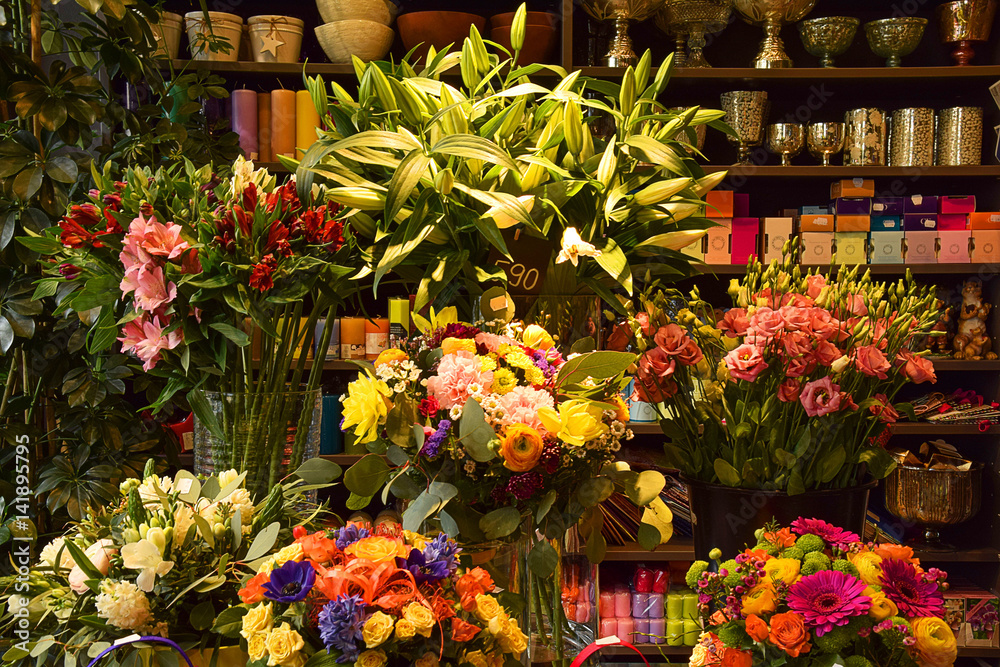 Fototapeta premium flower shop