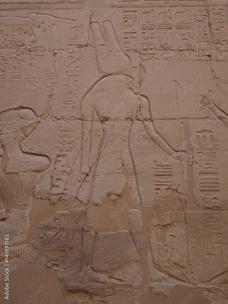 Eindrücke von einer Nilkreuzfahrt in Ägypten - Hieroglyphen Eindrücke von einer Nilkreuzfahrt in Ägypten - Hieroglyphen