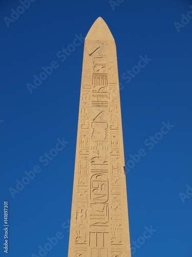 Eindrücke von einer Nilkreuzfahrt in Ägypten - Obelisk