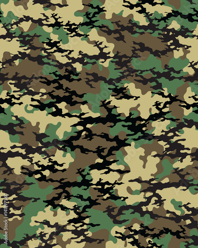 Fashionable camouflage pattern, military print .Seamless illustration