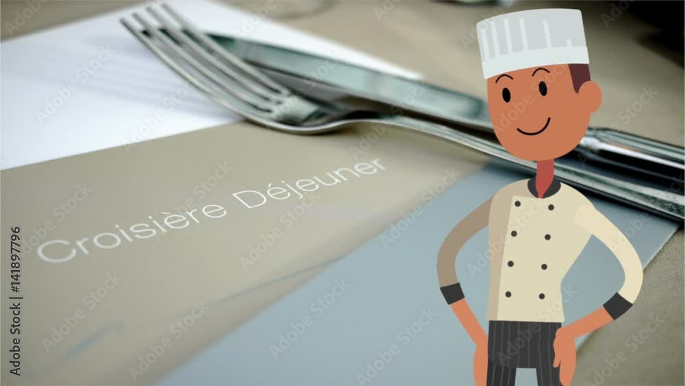 cuisinier et croisière dejeuner