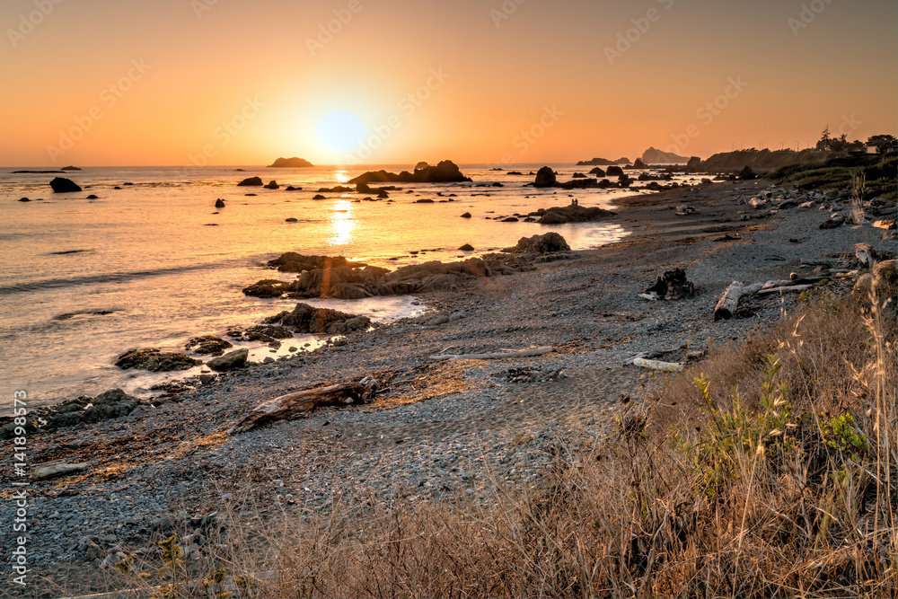 Fototapeta premium Canon Beach Sunset