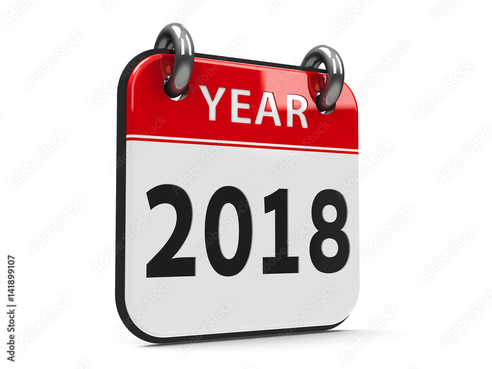 Icon calendar 2018 year #2 Icon calendar 2018 year #2