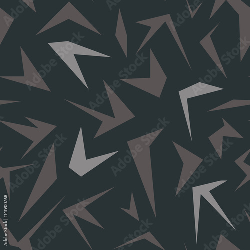 Seamless geometrical pattern with polygons