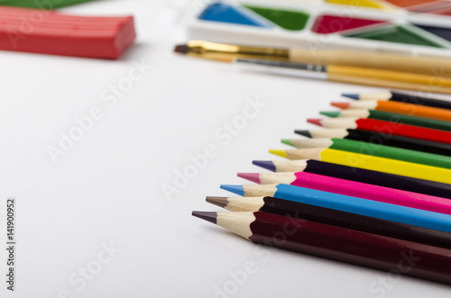Colored pencils for drawing