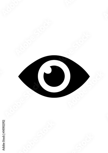 Eye icon, Vector