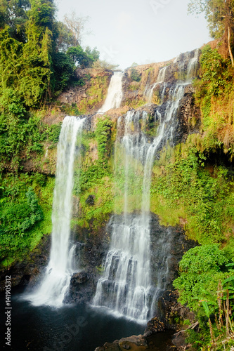 Tad Yaung waterfall, Champasak Laos © Nastya Tepikina