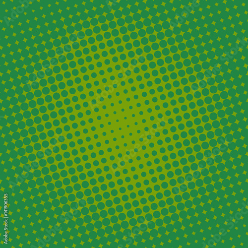 Background halftone circle vector