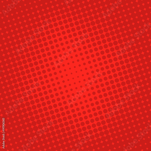 Background halftone circle vector