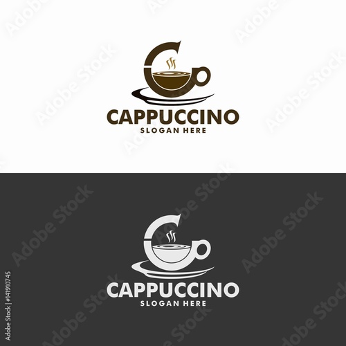 Cappuccino logo in vector