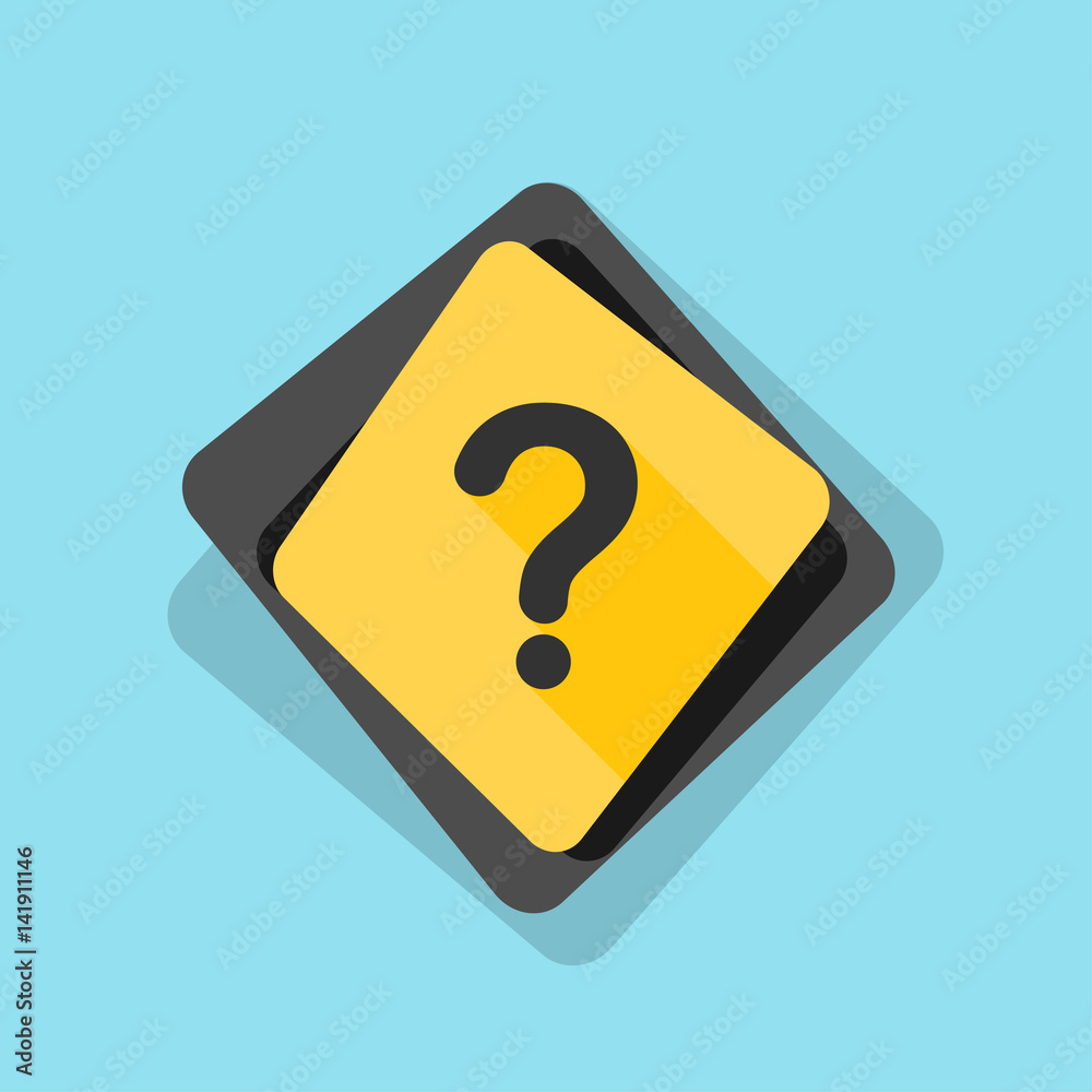 Help Question buton illustration Help Question buton illustration