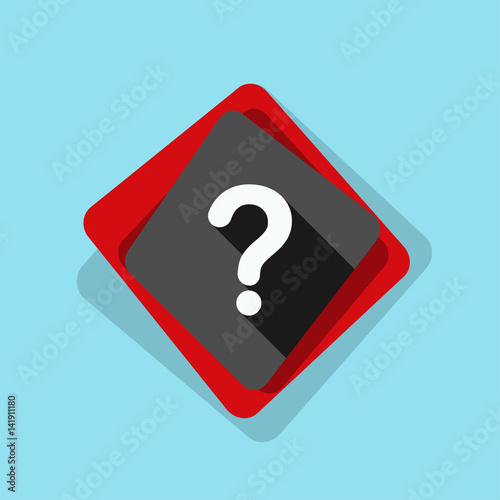 Help Question buton illustration