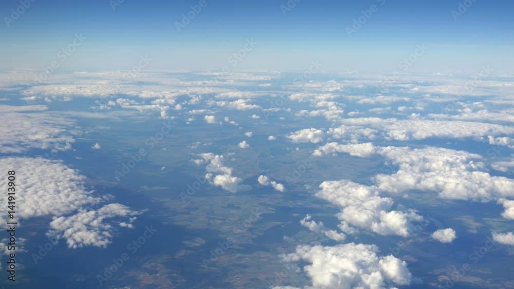 High quality aerial shot above the clouds in 4K High quality aerial shot above the clouds in 4K