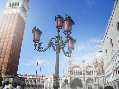 lantern on St. Peter's Square Brand in Venice
