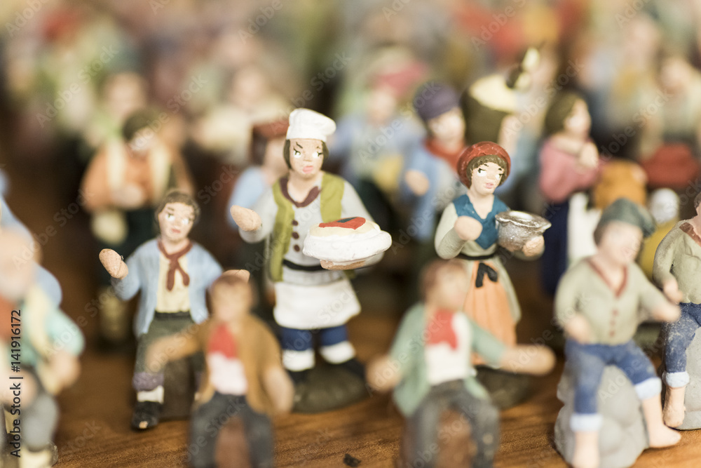 custom made wallpaper toronto digitalstatues and objects to create the crib , " presepe napoletano"