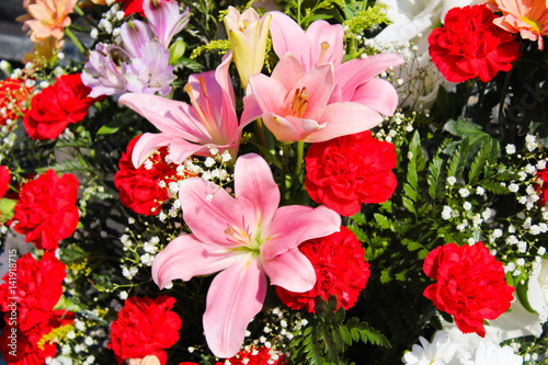 Floral Centerpiece with Carnation