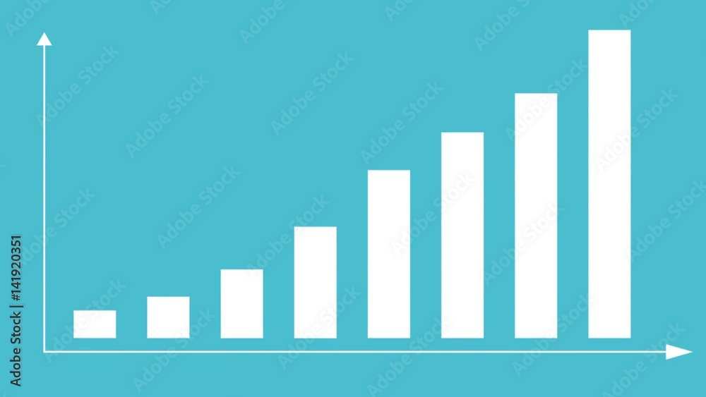 2d bar chart infographics