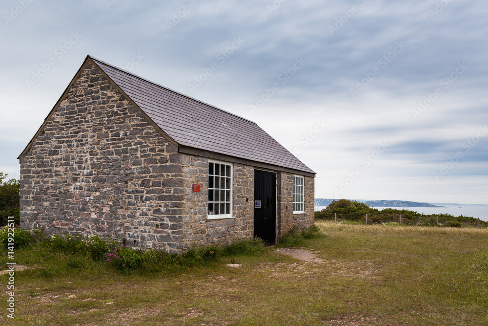 Berry Head Artillery Store 1802, The South West Coast Path, Devon, UK Berry Head Artillery Store 1802, The South West Coast Path, Devon, UK