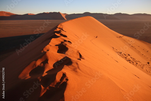 Namibia desert Dune 45 sunrise photo