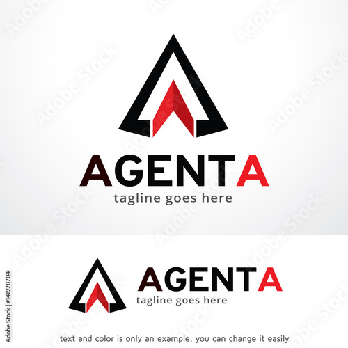 Free Download Abstract Triangle Letter A Logo Template Design Vector, Emblem, Design Concept, Creative Symbol, Icon - GFXLoad