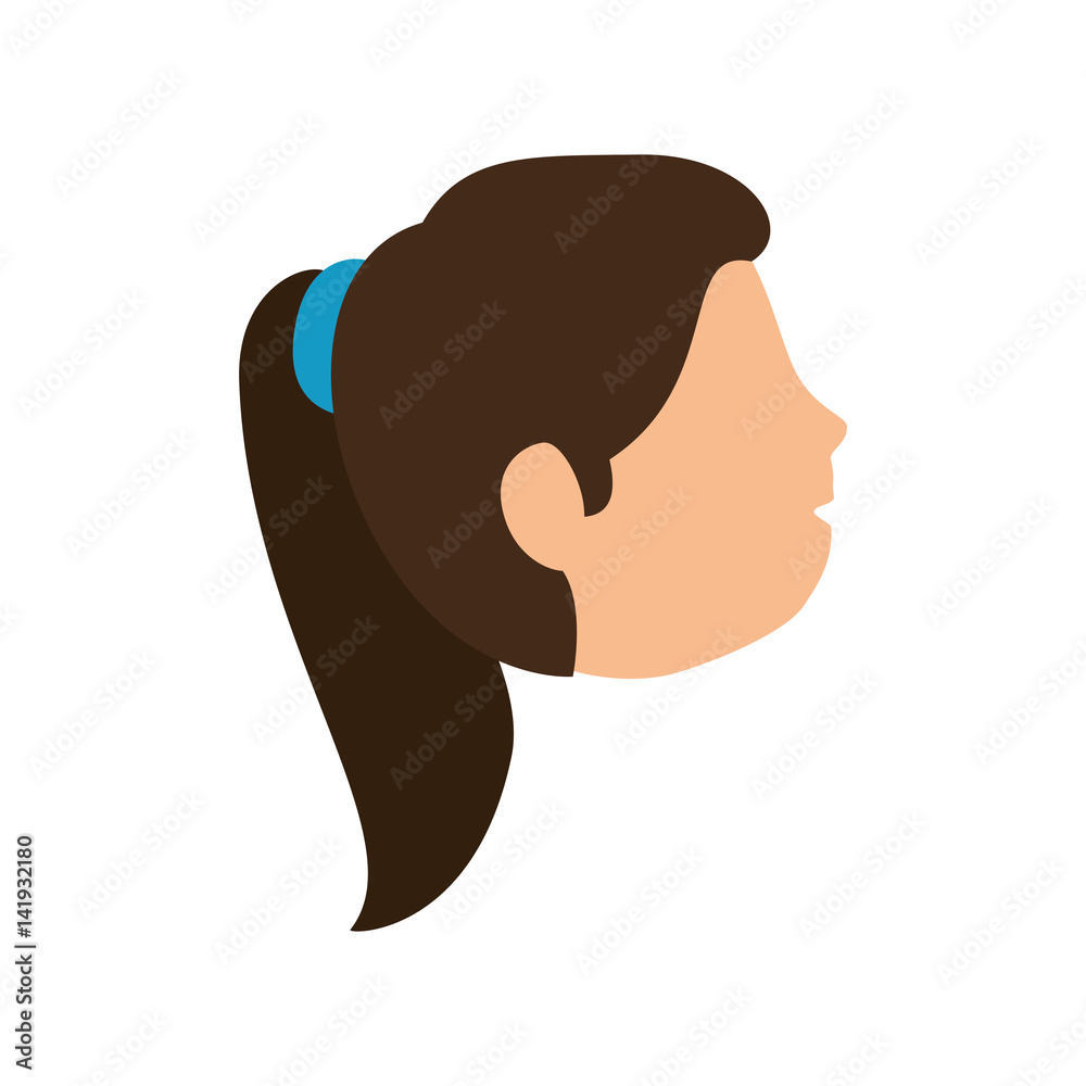 young woman avatar character vector illustration design young woman avatar character vector illustration design