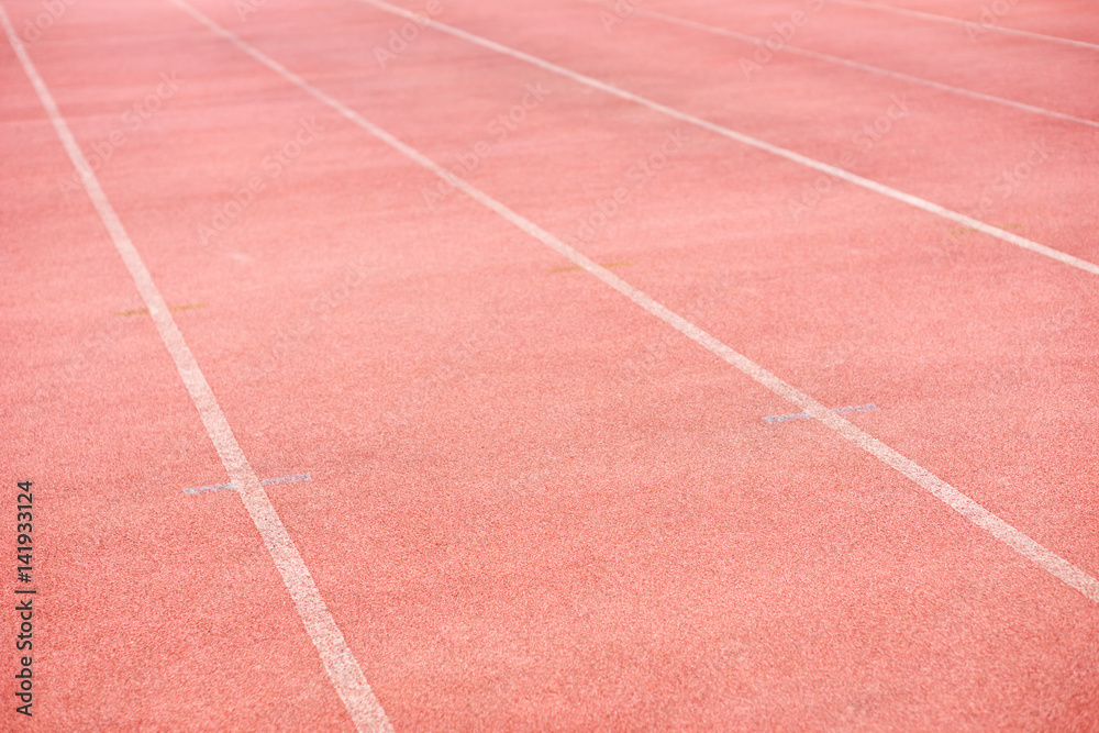 Fototapeta premium Running track lanes