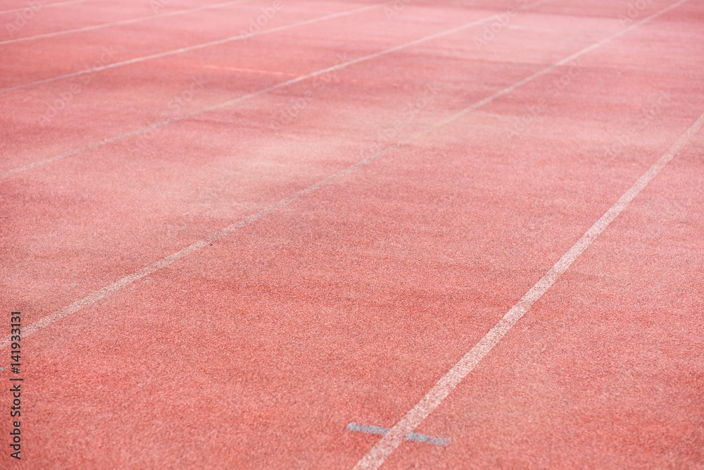 Fototapeta premium Running track lanes