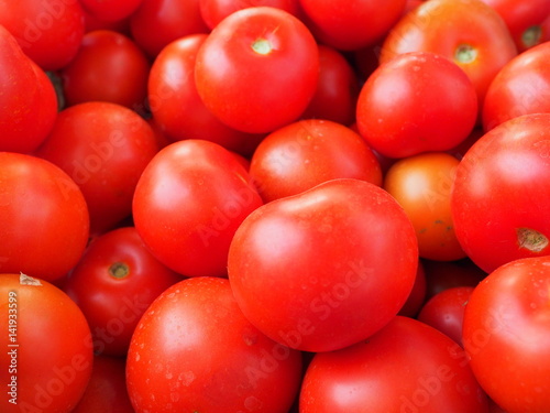 ripe tomato.