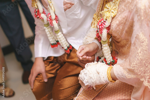 Northern Thai wedding ceremony