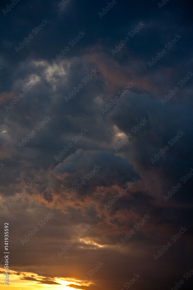 夕空 夕空