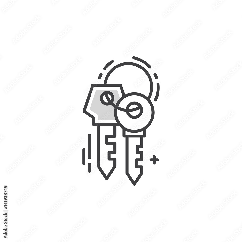 Line keys logo Line keys logo