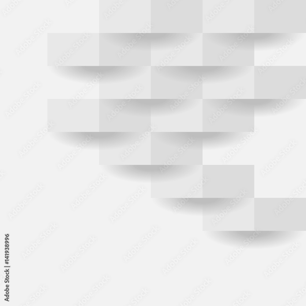 Abstract gray rectangles with shadow Abstract gray rectangles with shadow