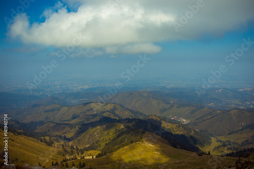 Mountain landscape in Kazakhstan, near Almaty city