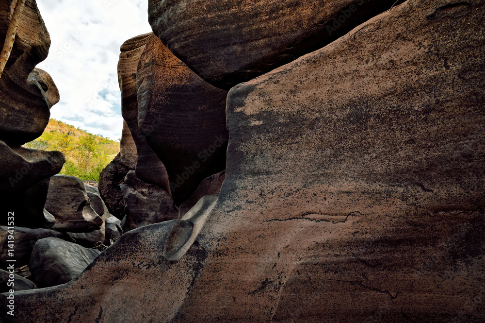 Obraz premium Rock gap