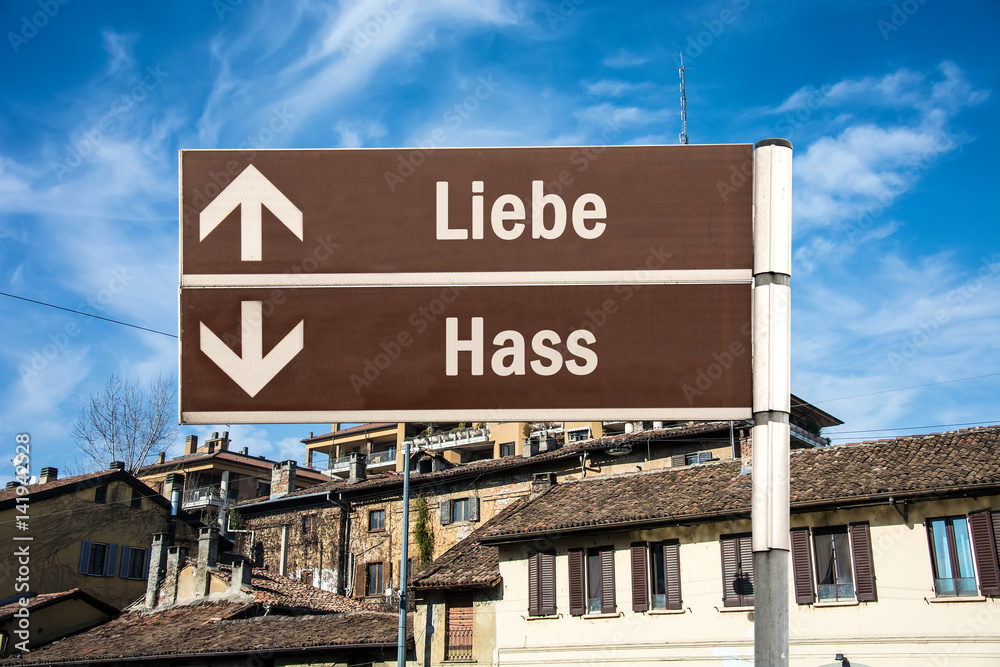 Fototapeta premium Schild 230 - Liebe