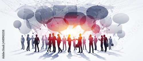 Business People Group. Vector