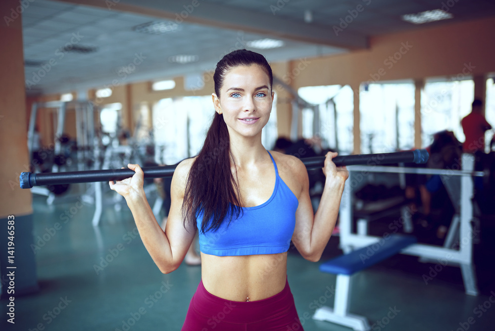 Fitness woman, trained body, fitness model . Fitness woman, trained body, fitness model .