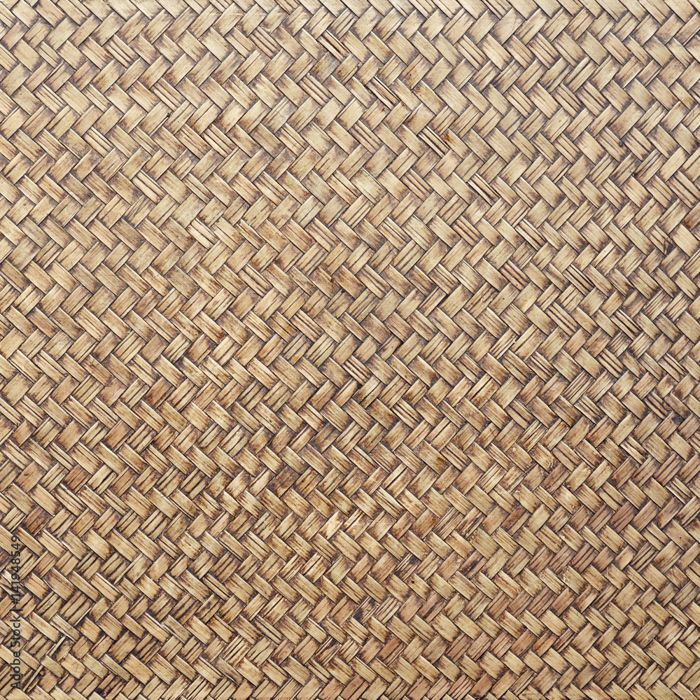 Pattern of bamboo weave background Pattern of bamboo weave background