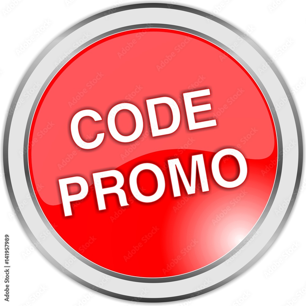 bouton code promo