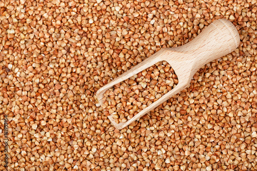 scoop on brown buckwheat