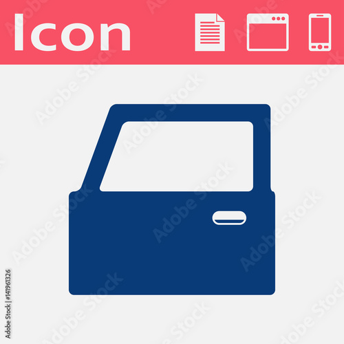icon of car door