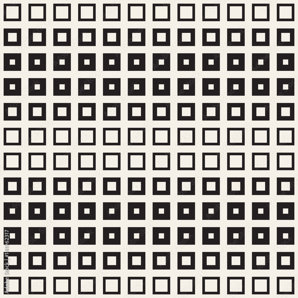 Repeating Geometric Rectangle Tiles. Vector Seamless Pattern. 