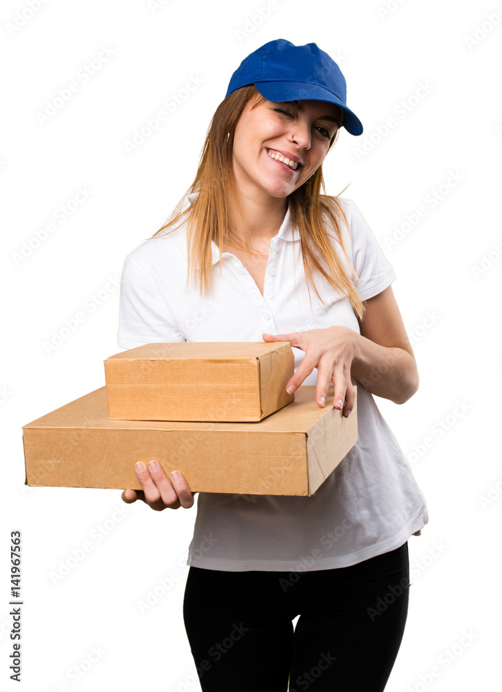 Delivery woman Delivery woman