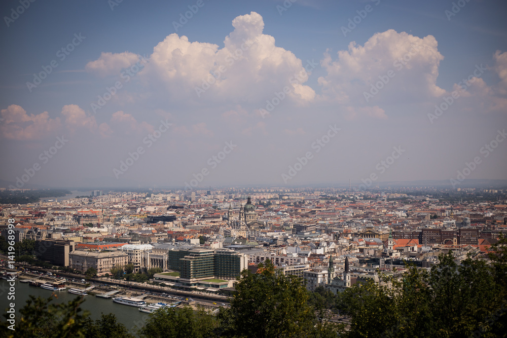 Zagreb city view